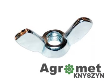 Nakrętka skrzydełkowa ocynk M6 MOTYLKOWA 6 3156AM Nakrętka skrzydełkowa ocynk M6 MOTYLKOWA 6 3156AM
