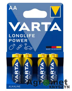 Bateria Aa Varta, 1,5 V, Lr6, 4 Szt.