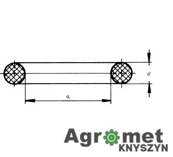 O-Ring 136,12 X 3,53 90 Shore O-Ring 136,12 X 3,53 90 Shore