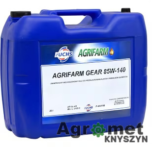 Olej Agrifarm Gear 85w140, 20 L