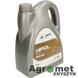QFO824B50 Olej przekładniowy Hipol GL-4 80W-90 5 l QFO824B50 Olej przekładniowy Hipol GL-4 80W-90 5 l