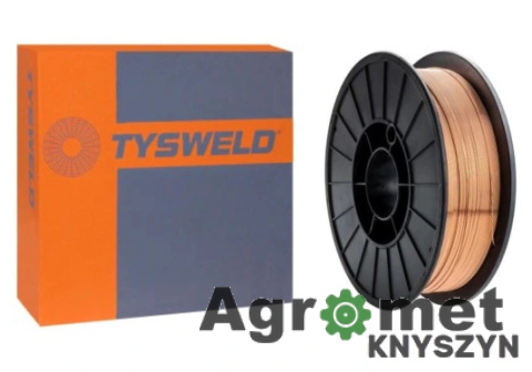 DRUT SPAWALNICZY 0.6mm SZPULA 5kg TYSWELD DRUT SPAWALNICZY 0.6mm SZPULA 5kg TYSWELD