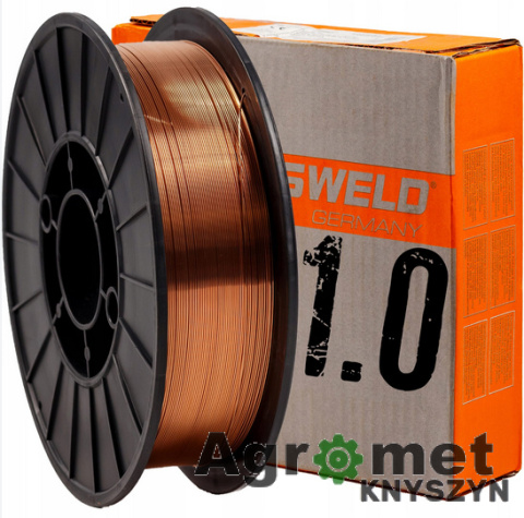Drut do półautomatu TYSWELD 1,0 MM 5KG