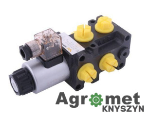 Dzielnik, zawór, elektrozawór kierunkowy elektromagnetyczny kontroli, (DVS6/50 L/MIN), G3/8", 50L, Waryński