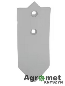 Dziób zęba 295x120 mm wzmocniony płaski, 2-otw. pasujący do Unia Dziób zęba 295x120 mm wzmocniony płaski, 2-otw. pasujący do Unia