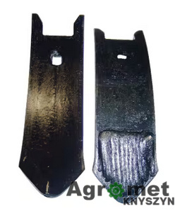 Dziób redlicy 275x80x12 mm wzmocniony wygięty, 1-otw. pasujący do Horsch Dziób redlicy 275x80x12 mm wzmocniony wygięty, 1-otw. pasujący do Horsch