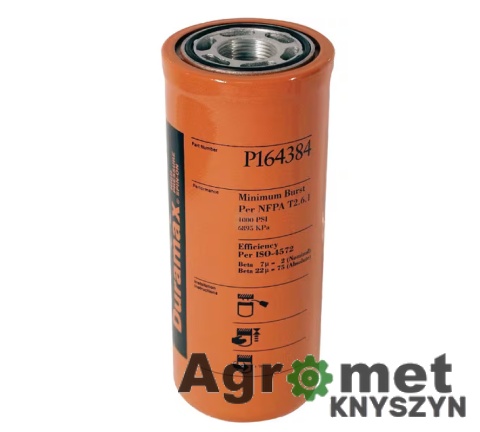 Filtr hydrauliczny Durmax Donaldson P164384 1346028C1 84031880 RE34958 Filtr hydrauliczny Durmax Donaldson P164384 1346028C1 84031880 RE34958