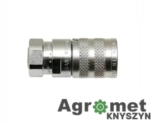 Gniazdo suchodcinające FF-G-08 12GAS 87000664 SZYBKOZŁĄCZE SUCHOODCINAJĄCE FLAT FACE SZYBKOZŁĄCZE GNIAZDO PŁASKIE GWINT