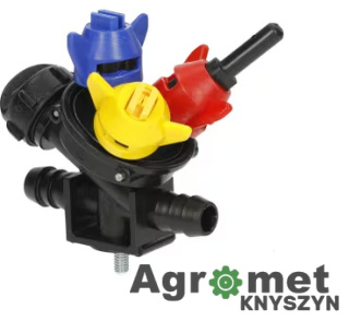 Korpus rozpylaczy przelotowy kpl. 3-pozycyjny 65004036100001