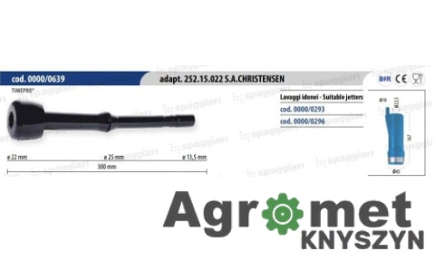 Gumy strzykowe Spaggiari SAC 252.15.022 Ø 13,5 mm – zestaw 4 szt.