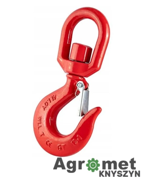 Hak do liny 3000 kg (3T) z zabezpieczeniem obrotowym