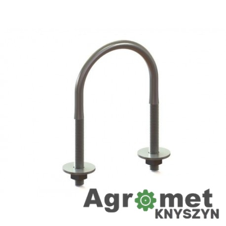 KABŁĄK OBEJMA RURY 3/4 CALA 28MM M8 H-80MM 9998