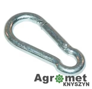 Karabińczyk ocynkowany 6 x 60 mm