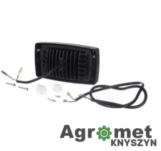 Lampa Robocza Prostokątna Led, 27w 3375lm Światło Rozproszone