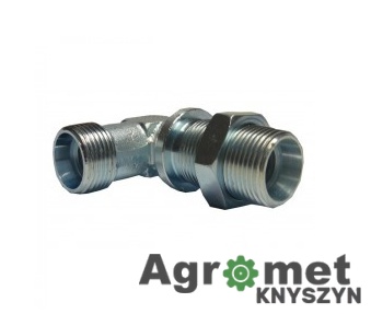 Kolanko hydrauliczne metryczne BB 90 M14x1.5/M14x1.5 KBB14X14 GRODZIOWE (długie)