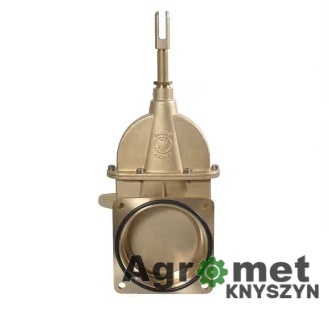 Zasuwa płytowa 6" MZ (6000072) z kołnierzem na 4 otwory