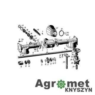 Koło Zębate Stożkowe 28 Mm Z=15