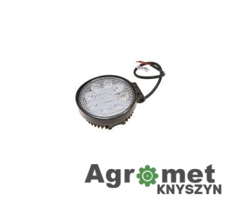 Lampa Robocza, Okrągła Led, 10 V - 30 V, Kąt Świecenia 30 Stopni