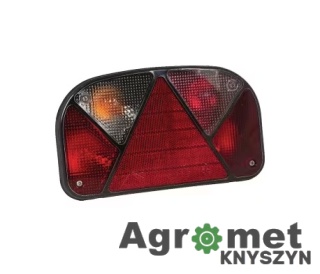 Lampa Zespolona, Tylna